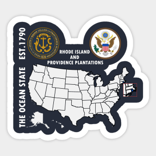 State of Rhode Island and Providence Plantations Sticker